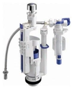 Kerasan mechanismus dvojitého splachování k nádrži k WC kombi spodní přívod vody, chrom 7509
